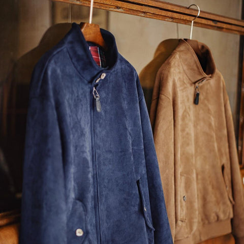 MADEN G9 Harrington Suede Jacket