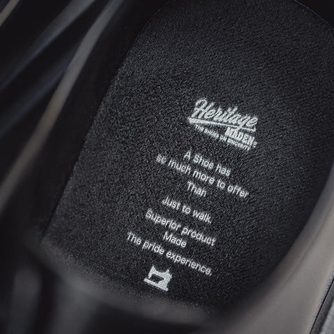 Giày Derby Da Đen Nam MADEN – Đế Dày Cứng Cáp