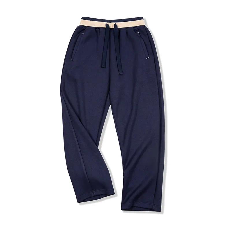 MADEN Air Layer Locker geschnittene Sweatpants mit geradem Bein