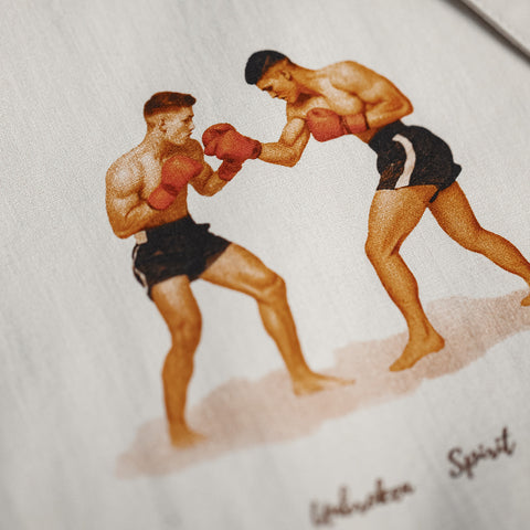 MADEN Fighter Prints Casual Blazer Shirt