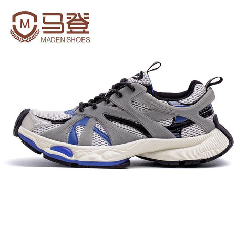 MADEN Retro Running Shoes Men Thick Sole Casual