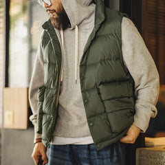 MADEN Down Vest – White Duck Down Filling