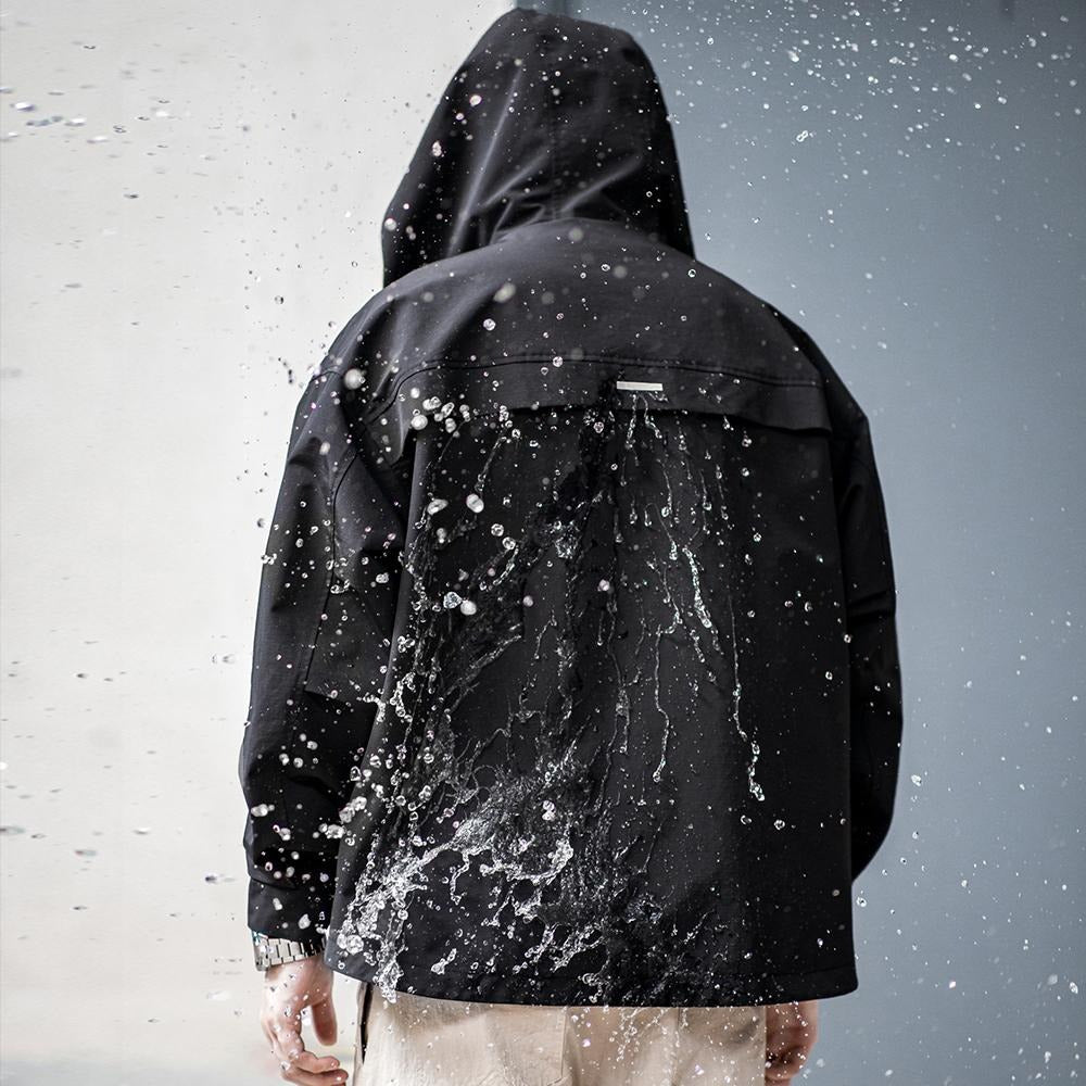MADEN Outdoor-Kapuzenjacke – Wasserdicht, reflektierend