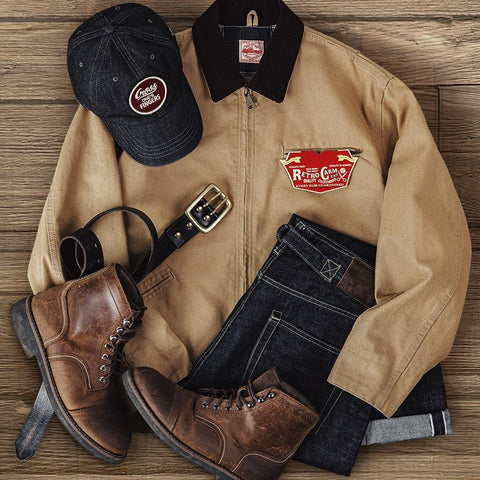 MADEN Detroit Jacke – 430 g/m² Canvas-Baumwolle, 100 % 