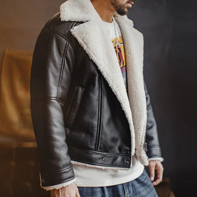 MADEN G1 Flight Jacket - Sherpa Lined