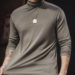 Camiseta térmica de manga larga con cuello simulado MADEN