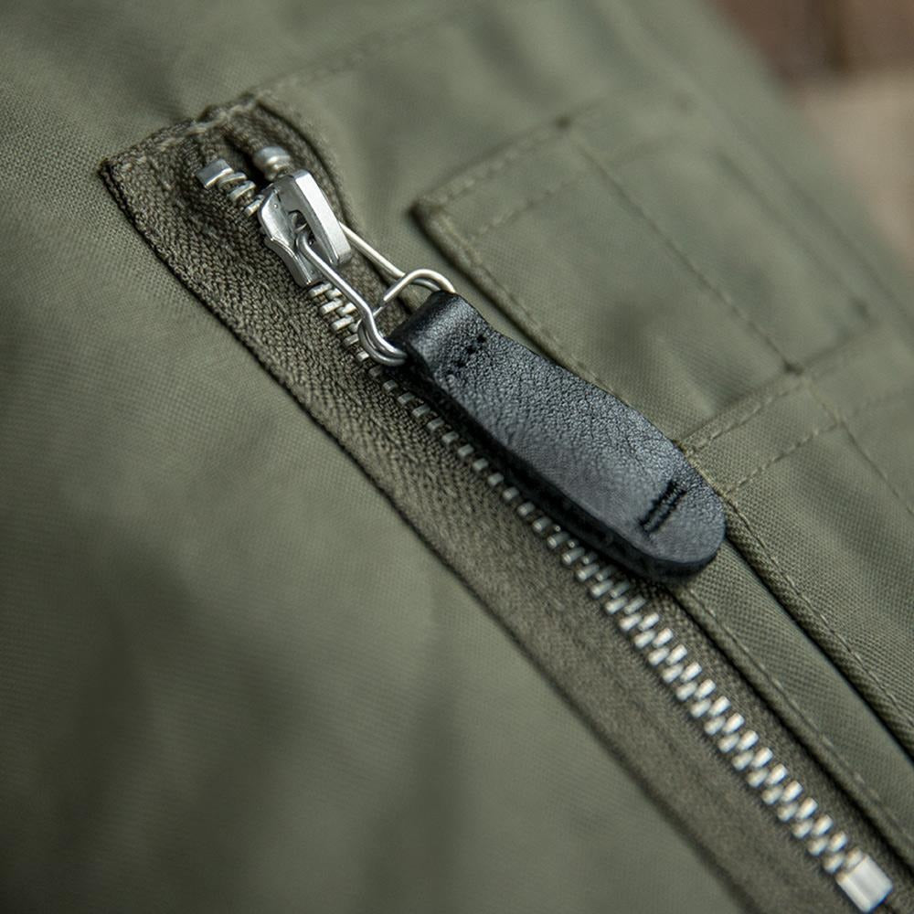 MADEN B-15 Bomberjacke – Kunstpelzkragen