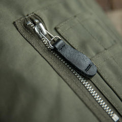 MADEN B-15 Bomberjacke – Kunstpelzkragen