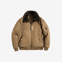MADEN B-15 Bomberjacke – Kunstpelzkragen
