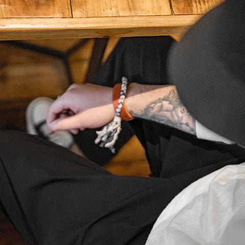 Maden Elastic Casual Pants Trendy Streetwear for Men Spring Trousers Fashion Pants Straight-Fit