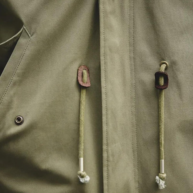 Parka con capucha M51 de algodón grueso para hombre MADEN