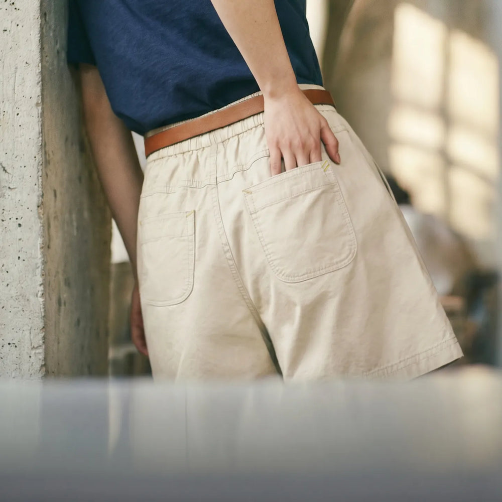 MADEN Women's A-Line Cotton Skort