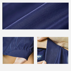 Chaqueta bomber azul marino para mujer MADEN