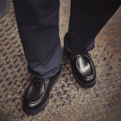MADEN Moccasin-Stil Derby Loafer Schuhe