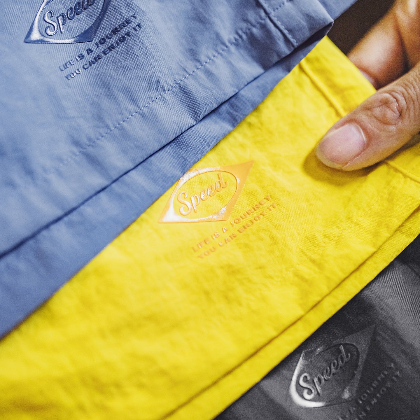 MADEN Taslan Strukturierte Outdoor Cargo-Shorts für den Sommer