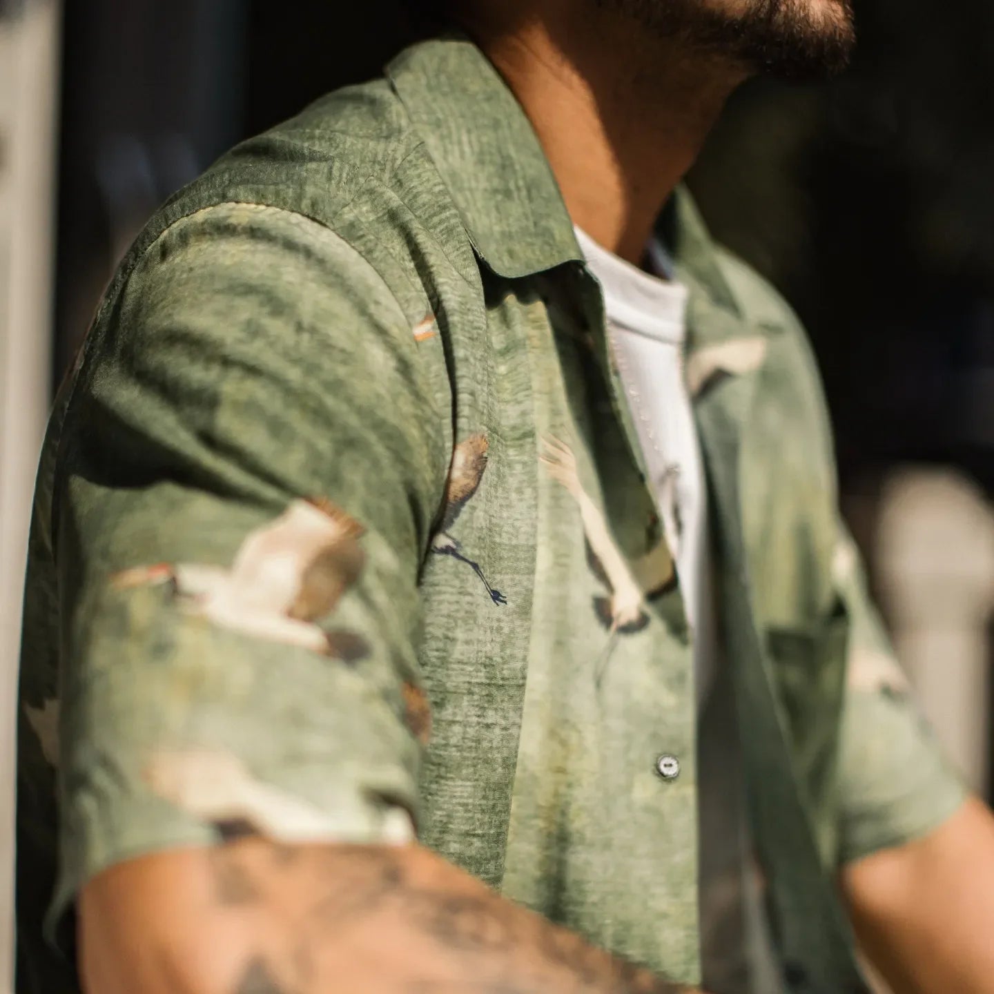 MADEN Lyocell Short Sleeve Shirt