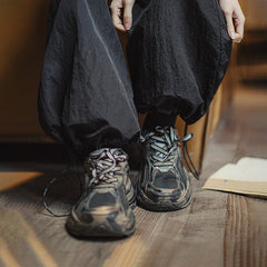 MADEN Women's Quick-Dry Wide-Leg Cargo Pants