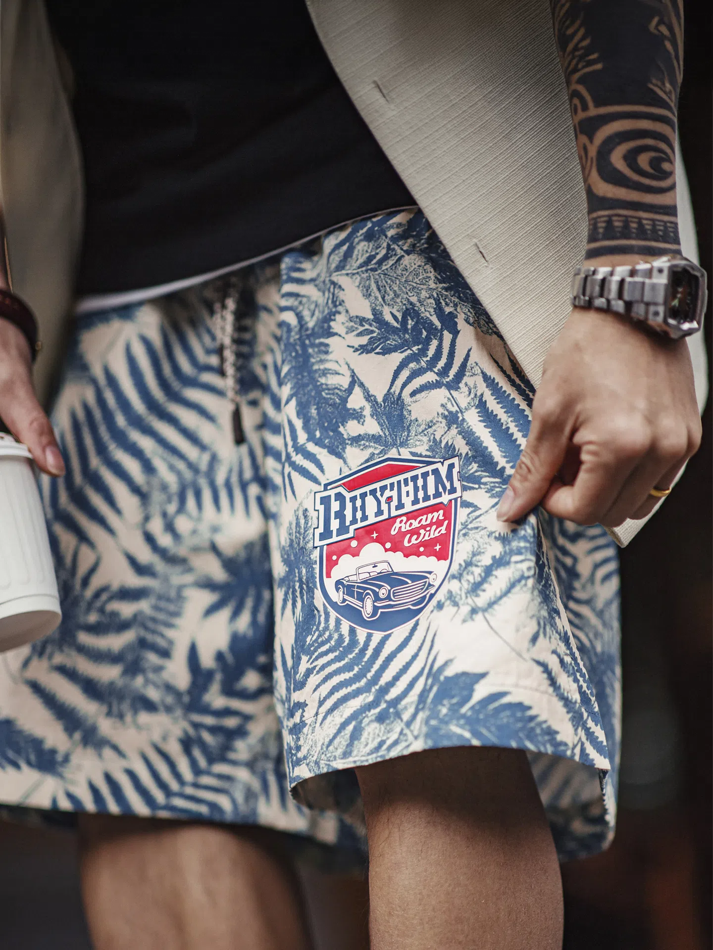 MADEN Beach Vacation Print Shorts