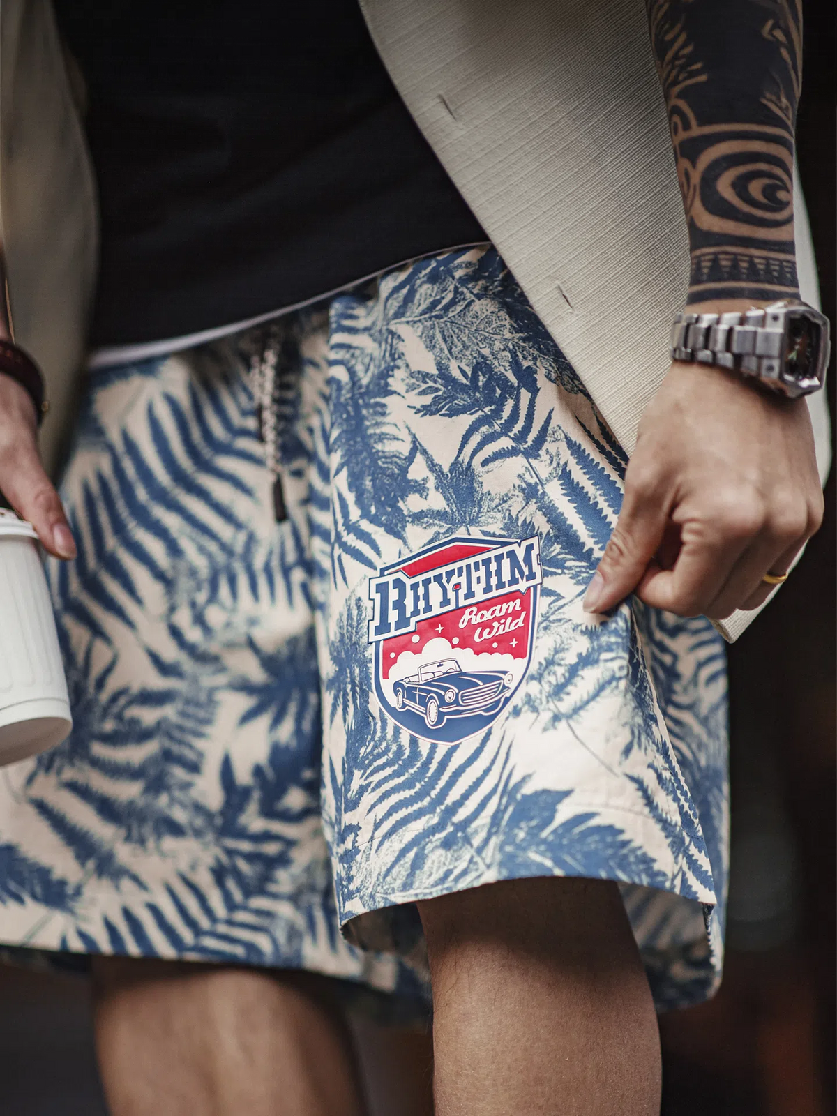 MADEN Beach Vacation Print Shorts