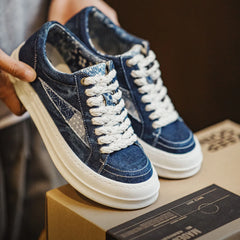 MADEN Tie-Dye Canvas Plateauschuhe