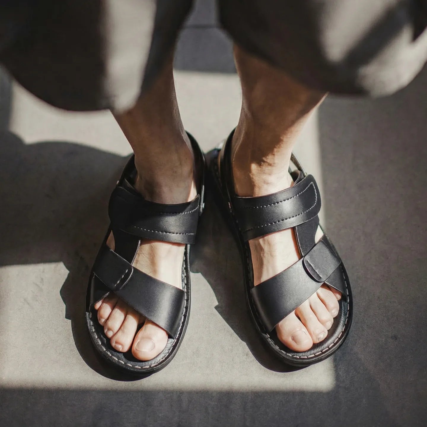 MADEN Men's Slingback Sandals
