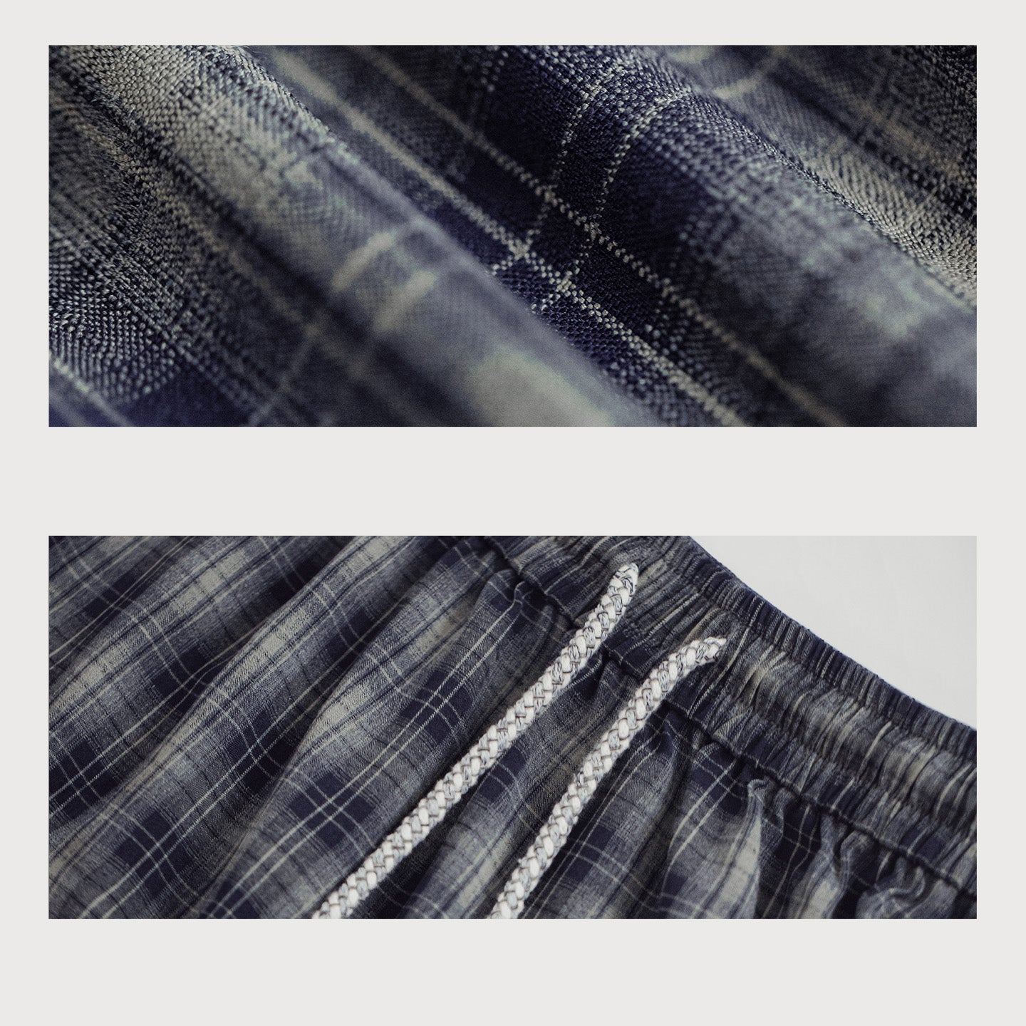 MADEN A-Linien-Patchwork-Karo-Rock
