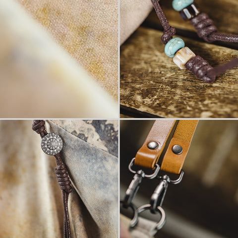 MADEN Ukiyo-e Triangle Underarm Tote Bag