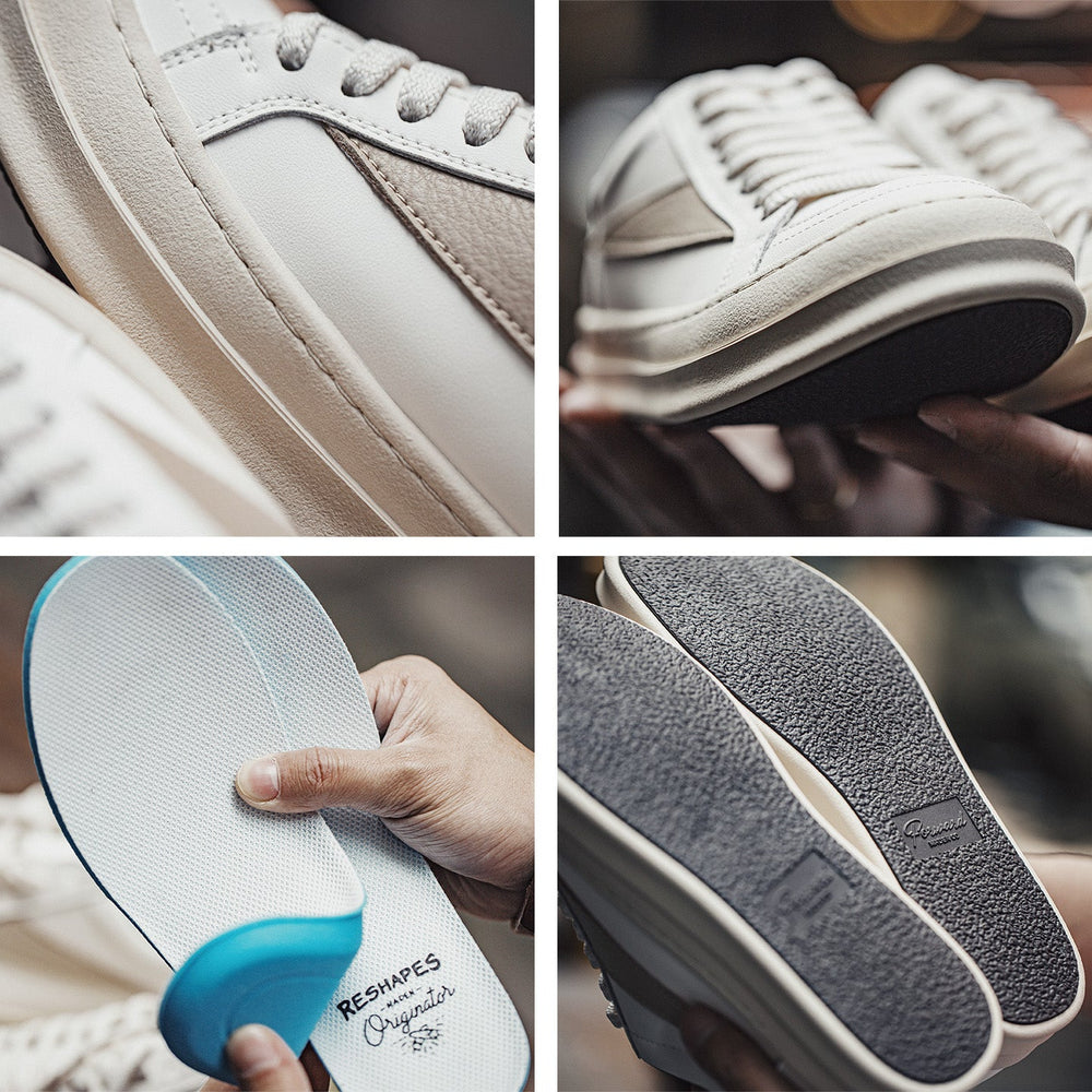 MADEN Chunky Sole Retro Low-Top Casual Sneakers