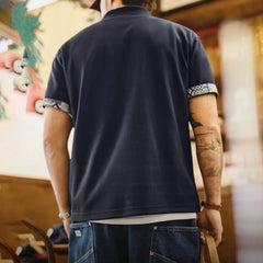 MADEN Premium Vintage Men's Polo Shirt