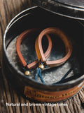 MADEN Vegetable-Tanned Leather Bracelet selected product image