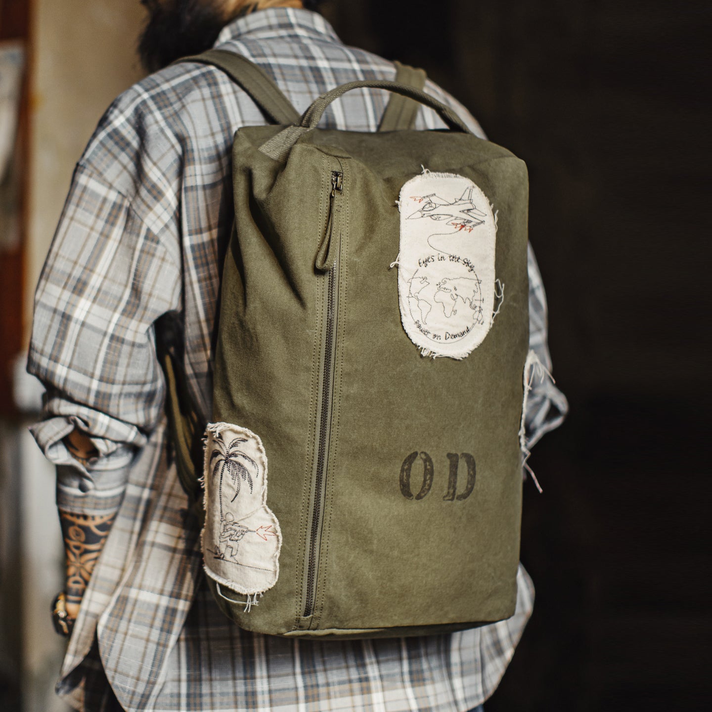 MADEN Retro Kit Bag - Large Capacity