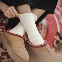MADEN Knitted Vintage Mid-Calf Sport Socks