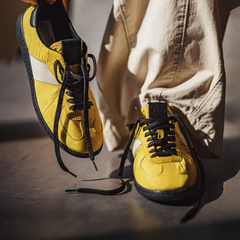 MADEN Yellow Vintage Trainer Shoes