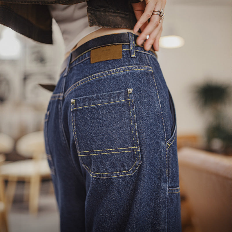 MADEN 10.5oz Selvedge Denim Straight-Leg Jeans