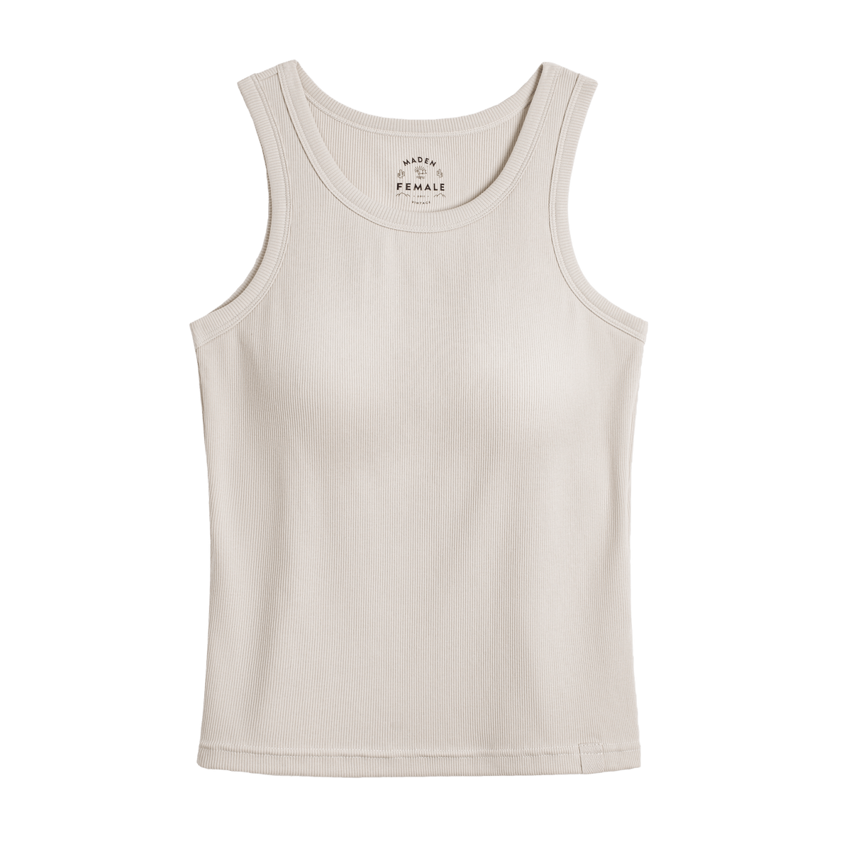 MADEN Damen Tanktop mit integriertem BH