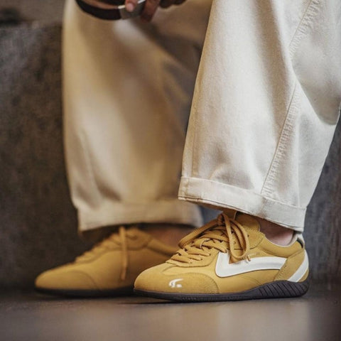 MADEN Speedway Rennschuhe – Unisex Leichte, atmungsaktive Low-Top-Laufschuhe 