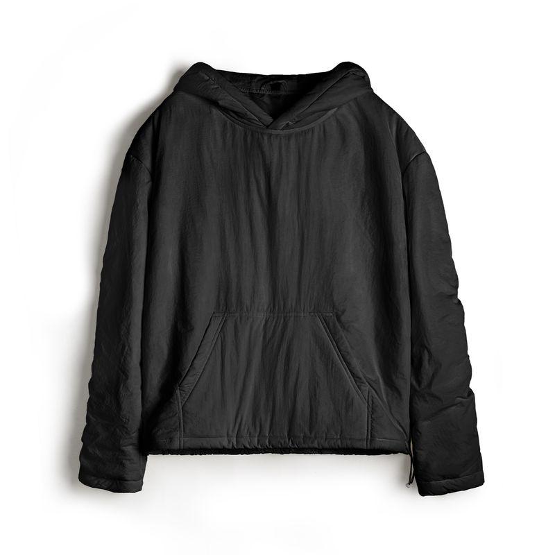 MADEN Daunen-Hoodie – Thermojacke mit Kängurutasche 