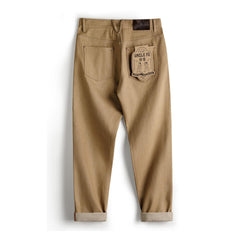 MADEN 카키 진 - 11.7oz 셀비지 데님