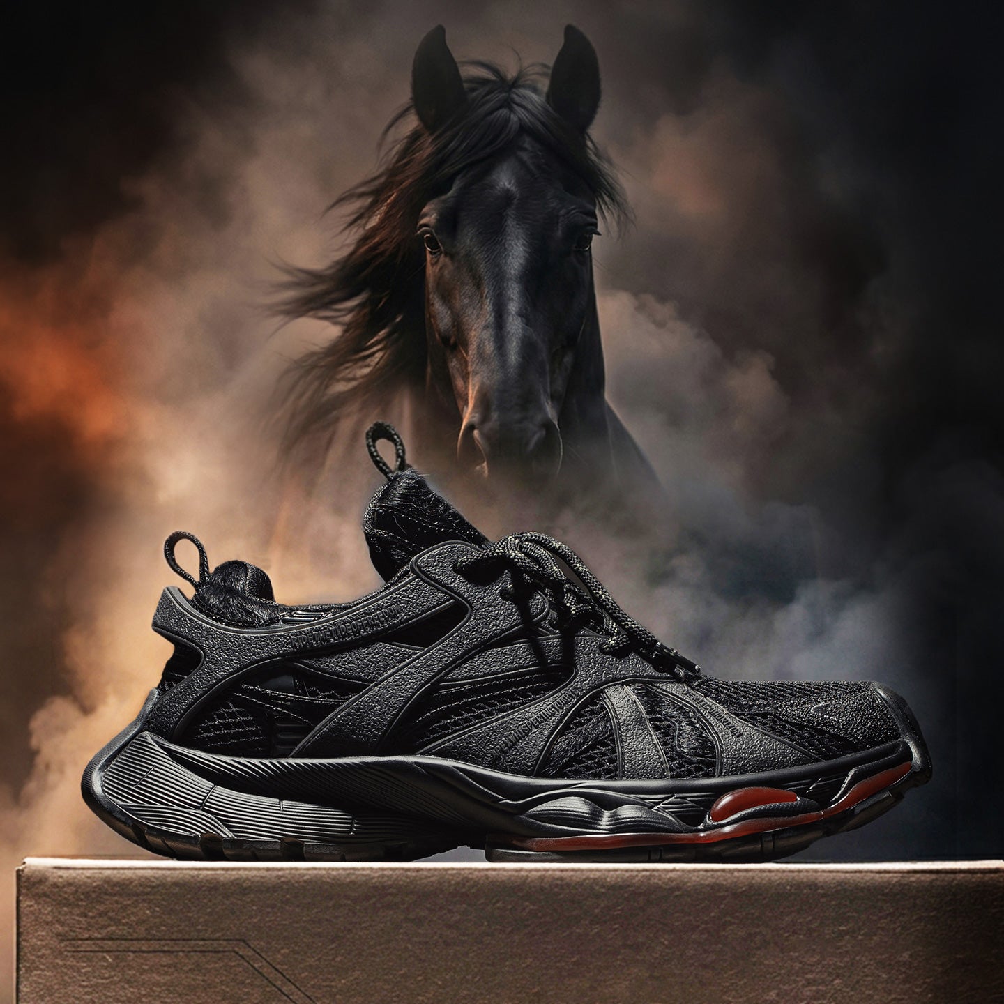 MADEN "Jahr des Pferdes" Limitierte Grobe Sneaker