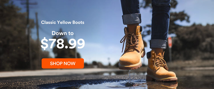 Classic Yellow Boots Down to $78.99