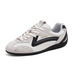 MADEN Unisex Retro Wildleder Racing Sneaker