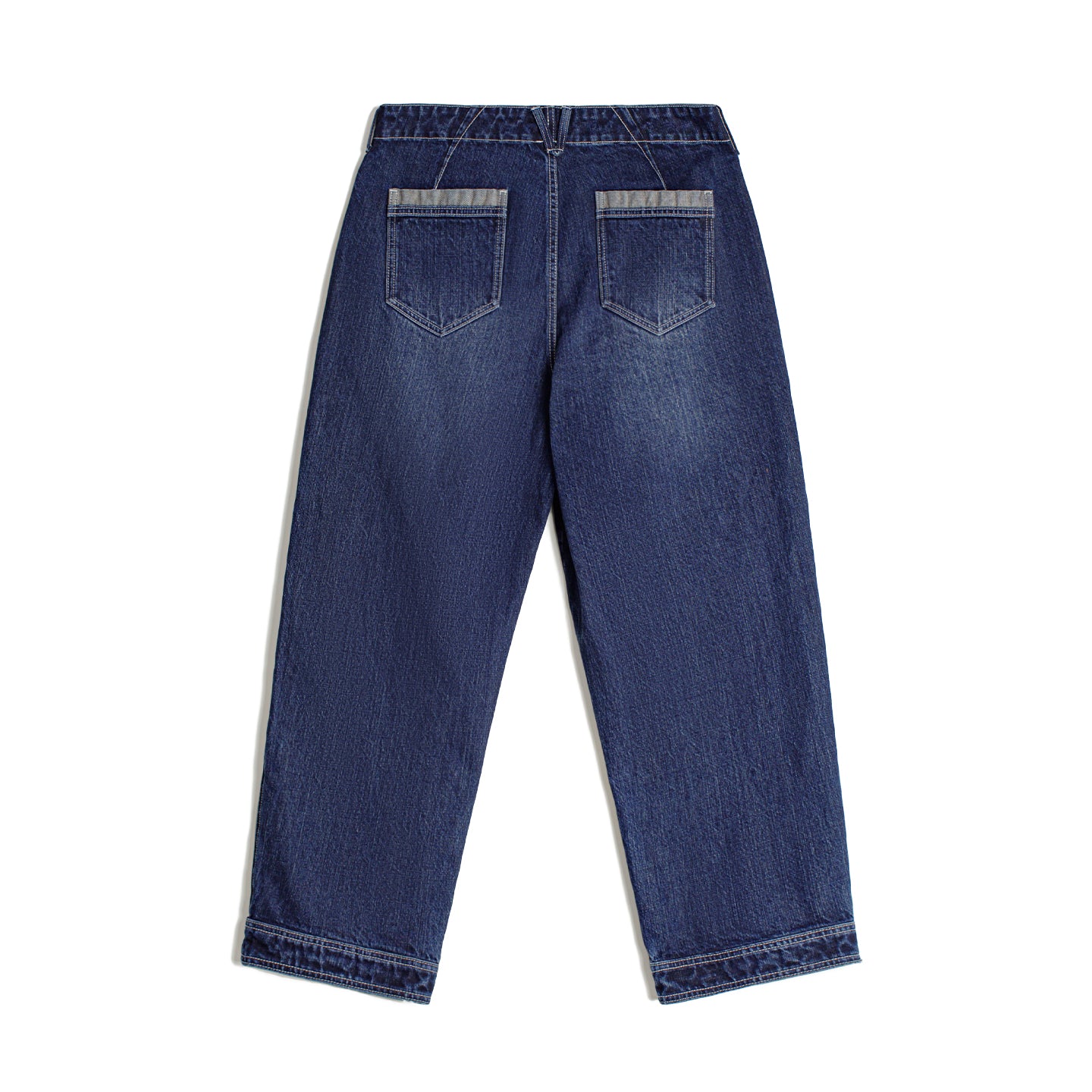 Jeans de mezclilla lavados Slub MADEN
