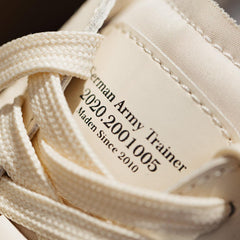 MADEN Retro Wildleder Trainer Sneaker mit dicker Sohle