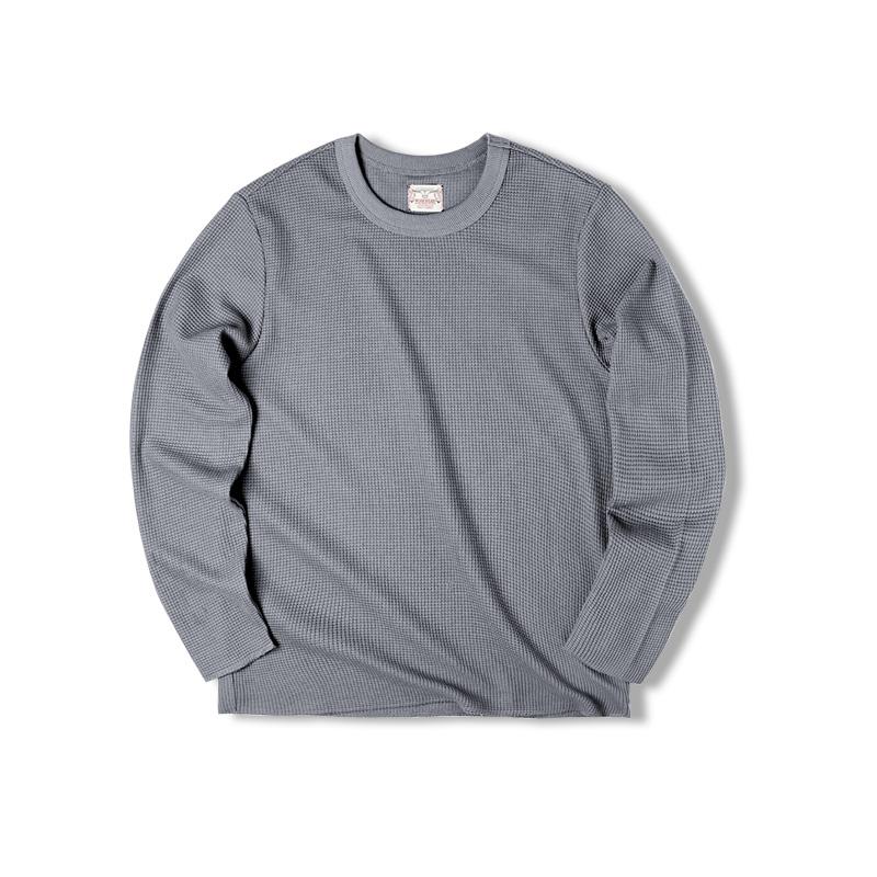 MADEN Schwerer Waffelstrick Baumwoll Hoodie