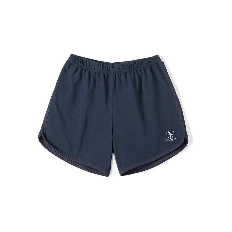 MADEN Women's Athletic Running Shorts Elastic High Waist Gym Workout Sport Shorts Summer Casual Breathable Short Pants Plus Size