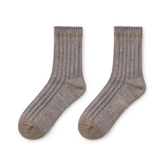 MADEN Schwere Baumwoll Rippsocken für Herren