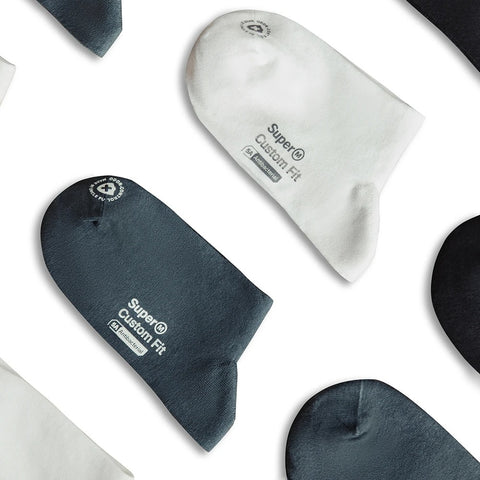 MADEN 5A Grade Antibacterial Mid-Calf Sports Cotton Socks