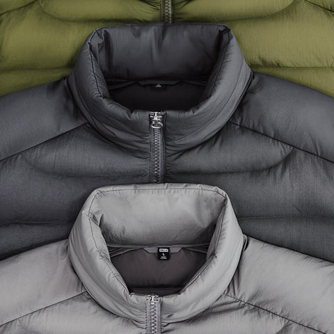 MADEN Men’s Lightweight Down Jacket – Warm Quilted Puffer for Winter