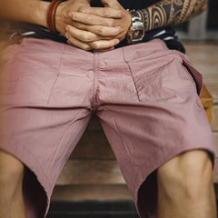 MADEN Schnelltrocknende Nylon-Cargo-Shorts mit lockerem Sitz