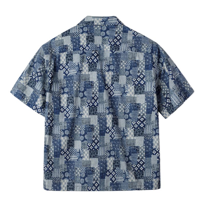 MADEN Men's Boro Denim Shirt